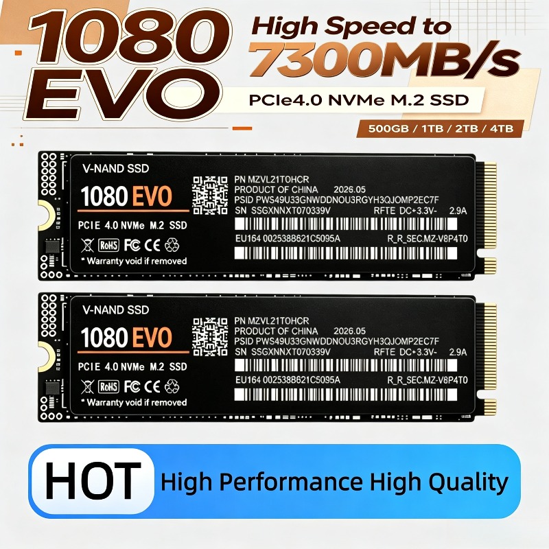 M.2 Nvme 4Tb Pcie 4.0 Ssd - 2026, NUEVO SSD interno 1080 EVO