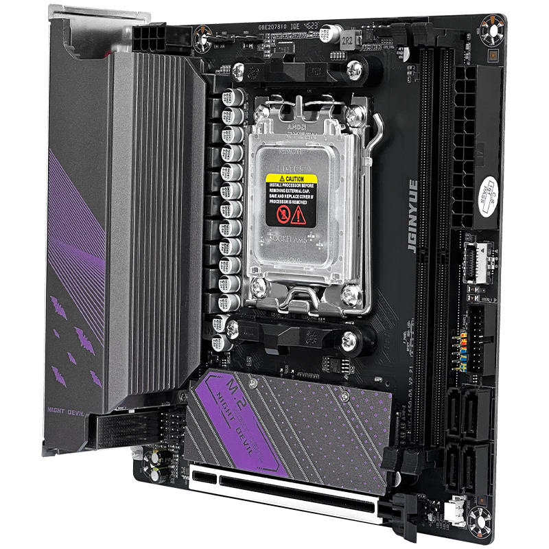 B650 Itx Motherboard Wifi - Placa Base JGINYUE AM5 Compatible con
