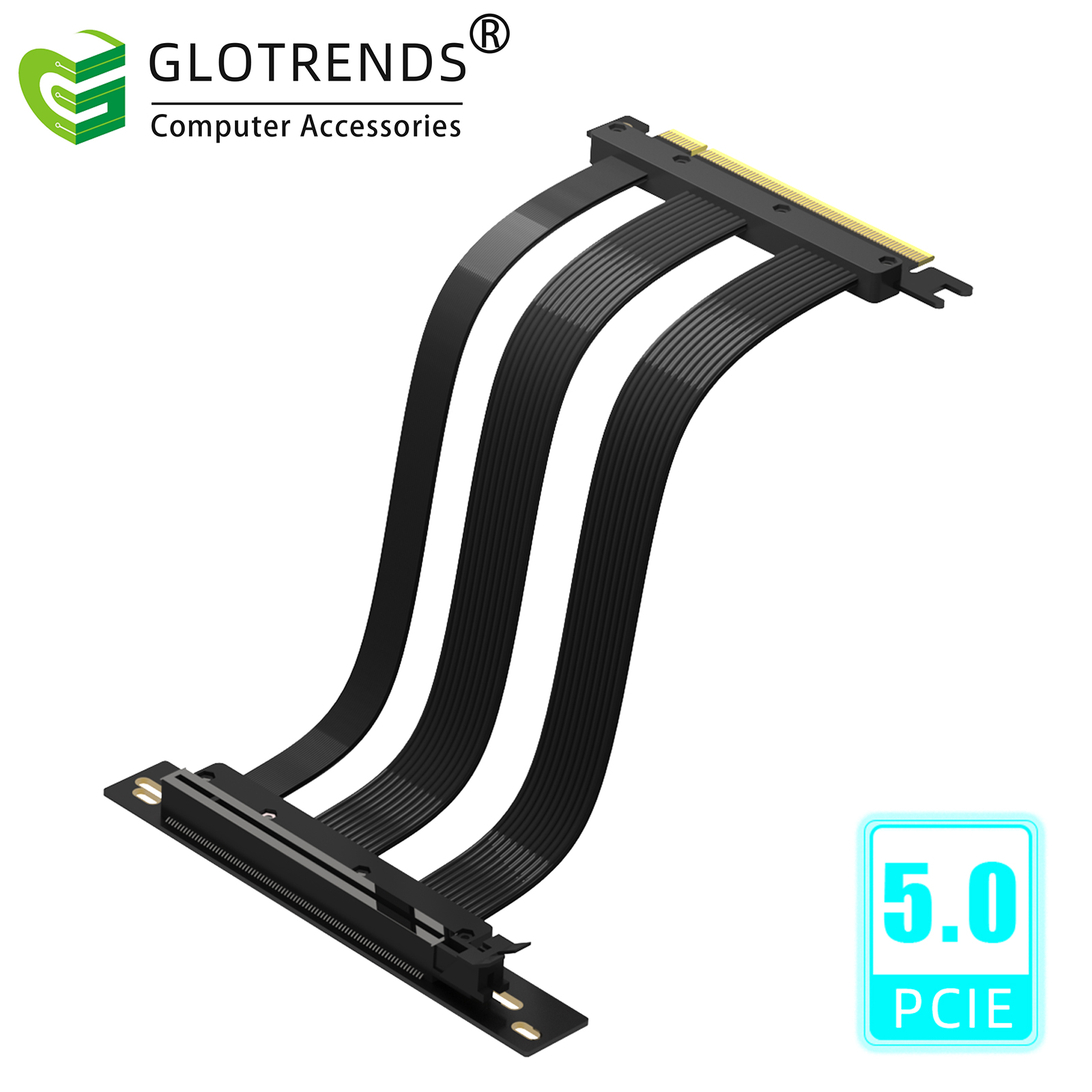 Cable Adaptador PCIE 5.0, Comp - Pcie 4.0 X16 Riser Cable 90 Degree reseña y precio