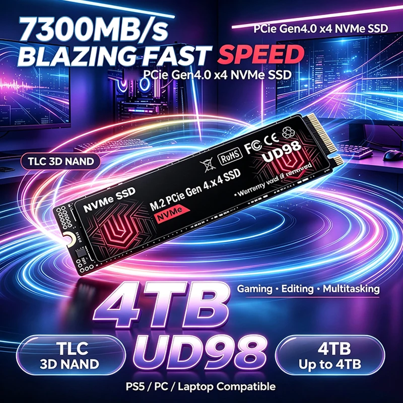 Nuevo SSD NVMe M.2 UD98 Origin - M.2 Nvme 4Tb Pcie 4.0 Ssd reseña y precio