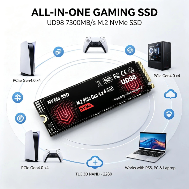Nuevo SSD NVMe M.2 UD98 Origin - M.2 Nvme 4Tb Pcie 4.0 Ssd reseña y precio
