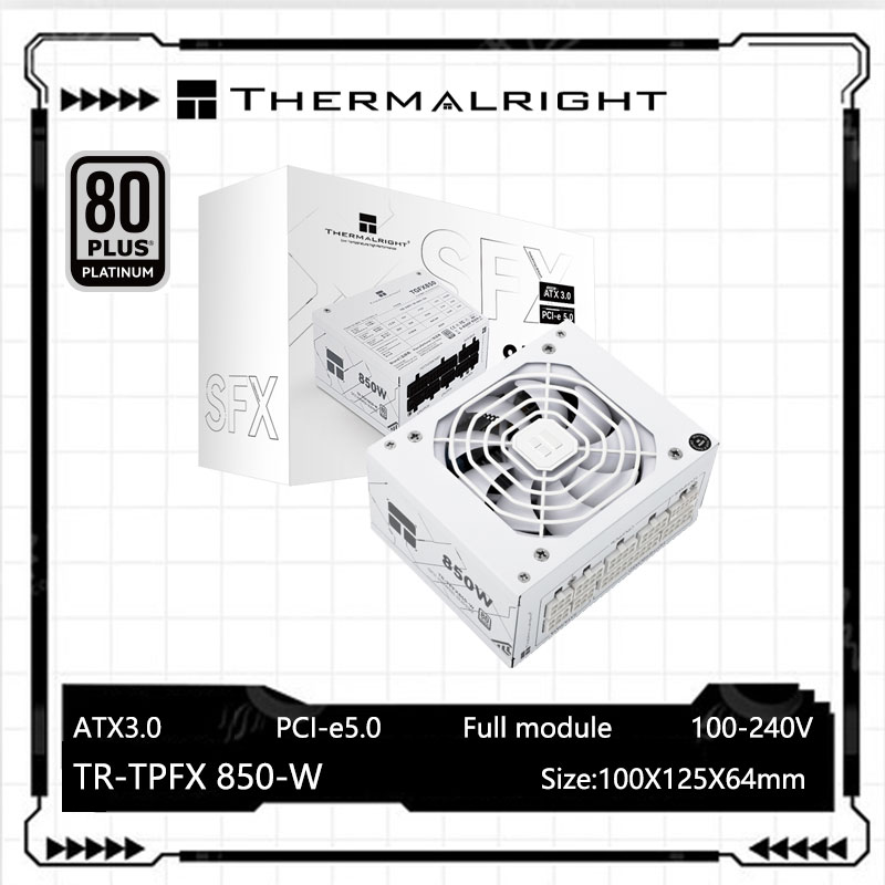 Thermalright-fuente de aliment - Sfx Power Supply 850W Gold reseña y precio